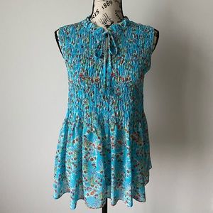 Rose & Olive Smocked Top